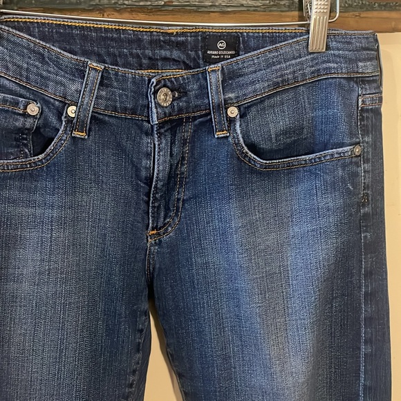 AG Adriano Goldschmied Straight Leg Cropped Jeans Size 29 - Picture 6 of 16